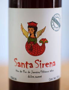 Vino de Flor de Jamaica Santa Sirena
